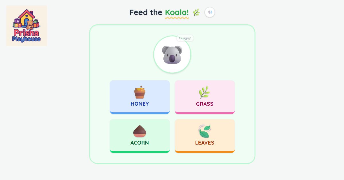 Guess, What Animal Eats